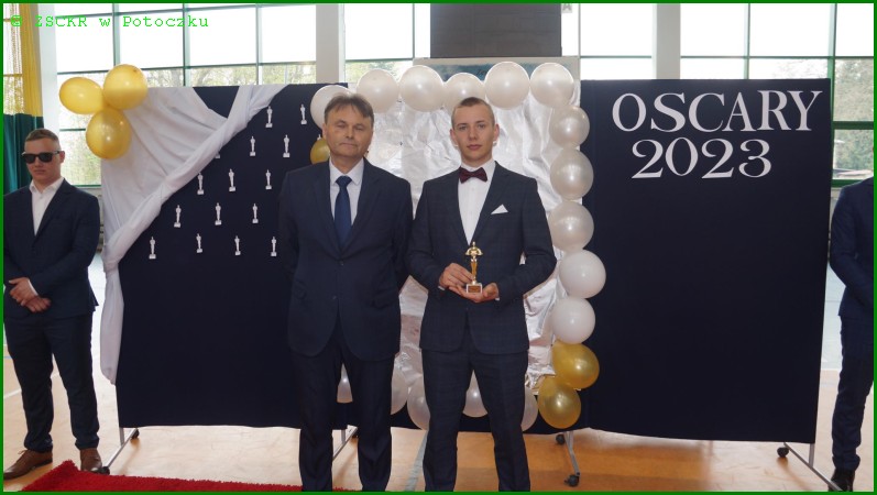 Zdobywca Oscara w kategorii SPORTOWIEC ROKU – Seweryn Małaczyński z p. Mariuszem Karkusiewiczem.
